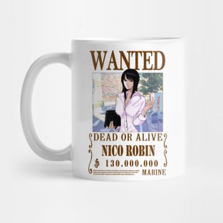 Nico Robin One Piece Wanted Mug